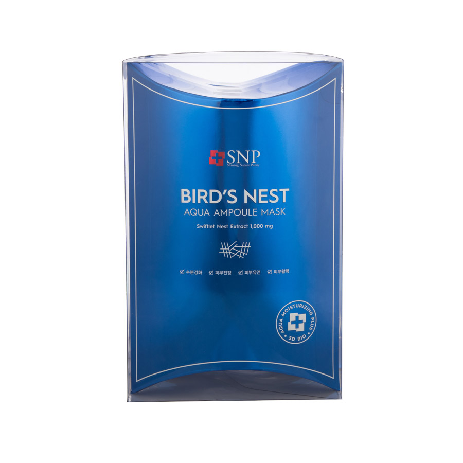 SNP/爱神菲海洋燕窝补水安瓶精华面膜10片燕窝面膜